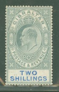 Gibraltar #59a Unused Single (King)