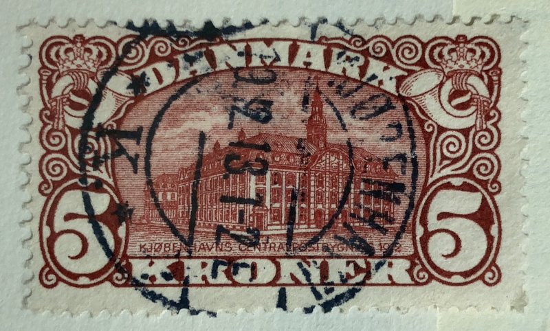 AlexStamps DENMARK #82 VF Used SON