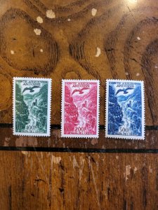 Stamps French Andorra Scott #C2-4 h