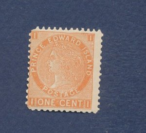 PRINCE EDWARD ISLAND - Scott 11 - unused hinged - perf 12 - One cent