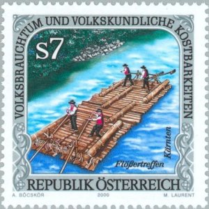 Austria 2000 MNH Stamps Scott 1824 Folklore