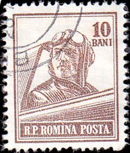 Romania Scott 1026 Aviator Used
