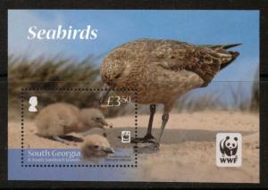 S.GEORGIA&S.SANDWICH SGMS560 2012 SEA BIRDS (WWF) MNH