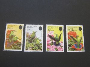 British Virgin Islands 1982 Sc 422-25 set MNH