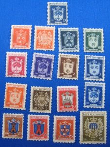 SAN MARINO 1945-6  - SCOTT # 242-256  COMPLETE SET  MH