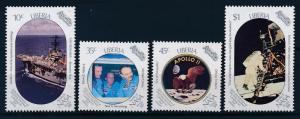 [64249] Liberia 1989 Space Travel Weltraum Apollo 11  MNH