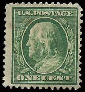# 331 USED GREEN BEN FRANKLIN