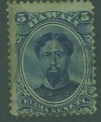 Hawaii SC# 32 Kamehameha V 5c Used