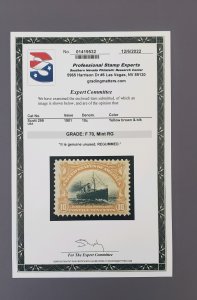 299, Fast Ocean, Unused, Regummed, See Cert, CV $75.00