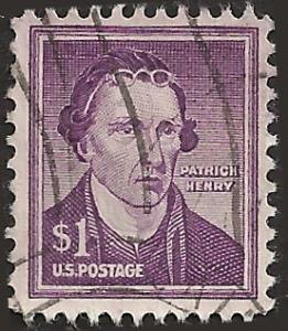 # 1052 USED WET PRINT PATRICK HENRY