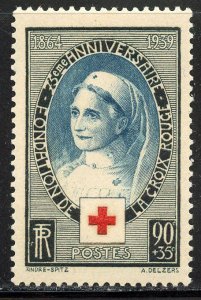 France, # B81, Mint Hinge.