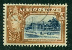 Trinidad & Tobago 1938 #51 U SCV (2020)=$0.25