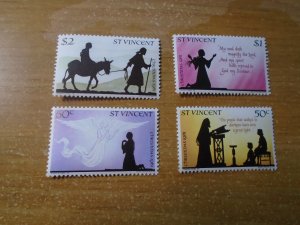 St Vincent  #  635-38  MNH