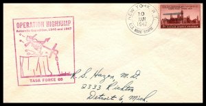 US Operation High Jump Antarctic Expedition Task Force 68 1947 Cover