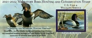 Scott #RW88A 2021 - Mac's Federal Duck Souvenir sheet Mint OG NH FREE ALBUM PAGE