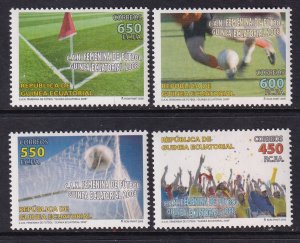 Equatorial Guinea 290a-290d Singles MNH VF