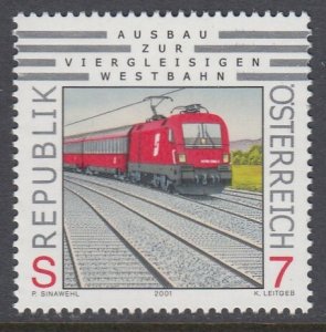 Austria 1850  Railways mnh