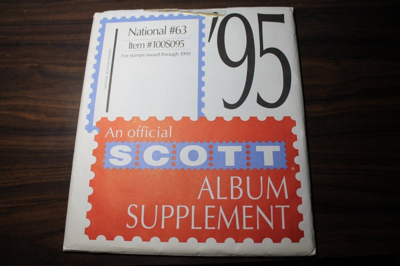 Scott National 1995 Album Page Supplement #63