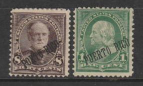 U.S. Puerto Rico Scott #9-216 Stamp - Mint & Used Single - See Description