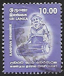 Sri Lanka # 1357 - Kandyan Drummer - used.....{BRN4}