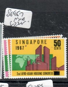 SINGAPORE  QEII  SG 95-97     MNH    P0412H