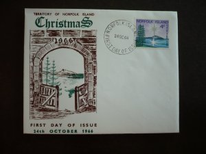 Postal History - Norfolk Island - Scott# 99 - First Day Cover