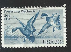 UNITED STATES 2092 VFU DUCKS T884-3