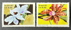 Brazil 1987 #2121-2, Wholesale lot of 5, MNH, CV $8.50