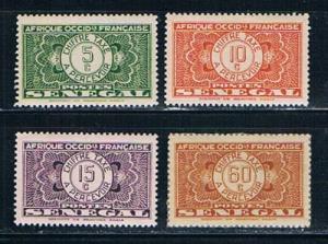 Senegal J22-24;J28 NH Postage Due (S0159)