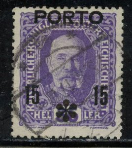Austria J61 Postage Due O/P 1917
