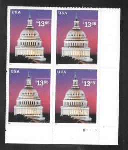 #3648 MNH Plate Block