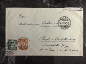 1926 Danzig Cover to Berlin Germany