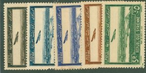 Syria C89-98 MH PLANES SHORT SET BIN $1.50