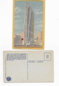 POSTCARD,USED RCA BUILDING ROCKEFELLER CENTER NEW YORK CITY #POST29