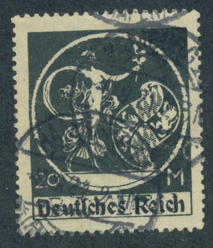 GERMAN STATES - BAVARIA SC# 275 F-VF U 1920