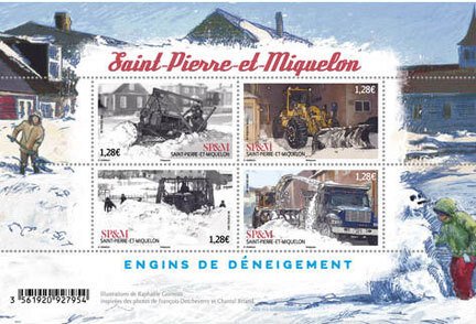 Scott #1102 Snow Removal S/S MNH