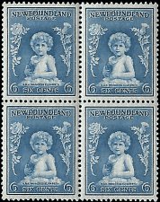 NEWFOUNDLAND   #192 MNH BLOCK OF 4   (1)