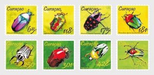 Postage stamps of Curacao 2013 - Beetles 2013 – Set.