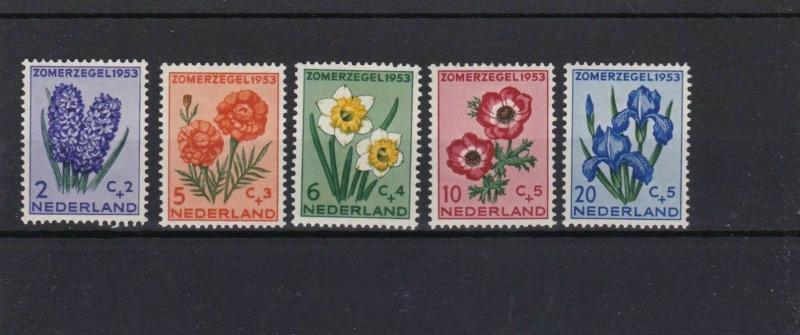 NETHERLANDS 1953 CULTURAL FUND MM STAMPS SET CAT £40  REF 5037