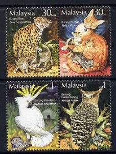MALAYSIA - 2002 - Stamp Week, Animals - Perf 4v Set - Mint Never Hinged