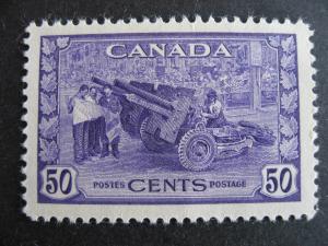 Canada Sc 261 50c munitions VF MH nice stamp, check it out! 