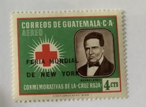 Guatemala 1964  Scott C294 MNH - 4c, Overprinted FERIA MUNDIAL DE NEW YORK