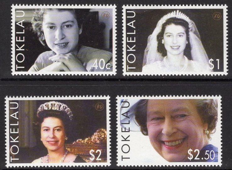 TOKELAU ISLANDS SG374/7 2006 QUEEN ELIZABETH II MNH