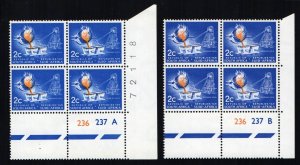 South Africa # 329 Plate Block MNH