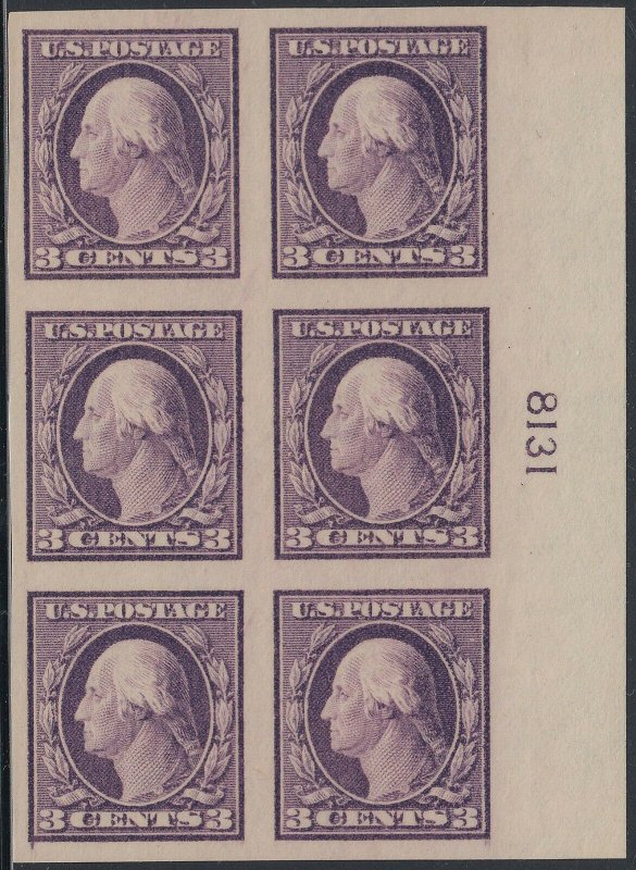 U.S. 481-483 VF++ NH PBlks/6 (72321)  