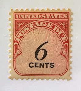 USA 1959 Scott J94 MNH - 6c, Numeral