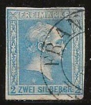 Prussia Sc# 7 .....Another Nice One!! ...Cat Val $90