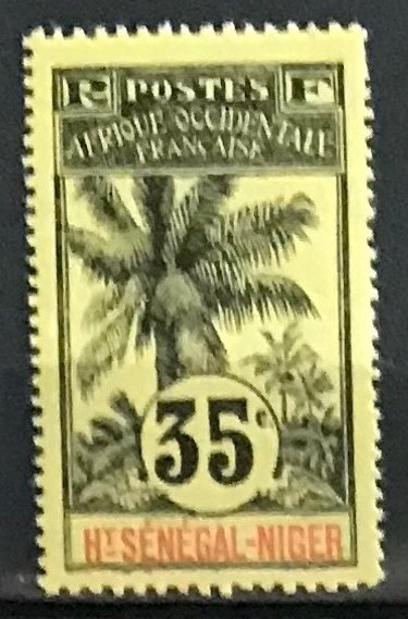 Upper Senegal & Niger #10 MNH CV$12.50 Oil Palms