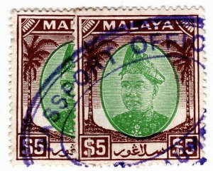 (I.B) Malaya States Revenue : Passport Office $10 (Selangor) 