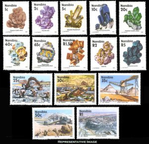 Namibia Scott 674-689 Mint never hinged.